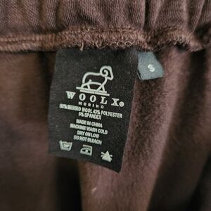 Woolx Parker Sweatpants Chocolate Plum Small